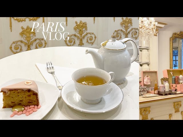 Royal afternoon tea in Paris at Nina's Marie-Antoinette & visiting the Repetto store | Holiday vlog