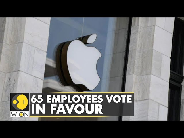 Apple store workers vote to form a union in Maryland | International News | English News | WION