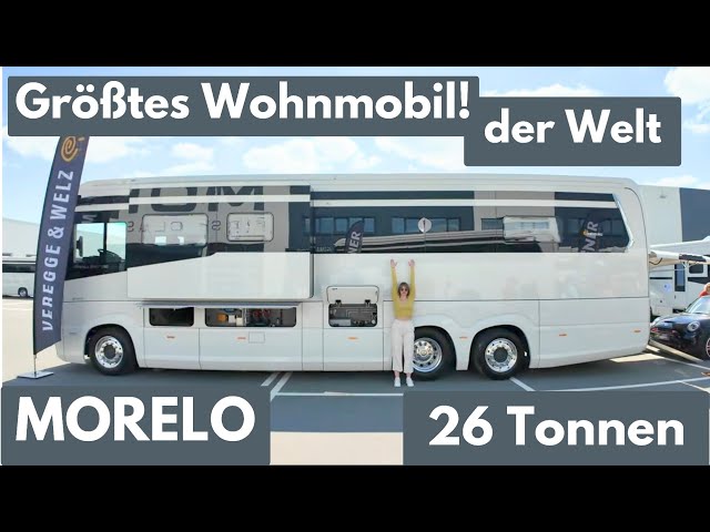 Wohnmobil GRÖẞENREKORD 2025 🫡 Morelo Grand Empire | 26 Tonnen | 3 Achsen | 3 Zimmer Küche Bad