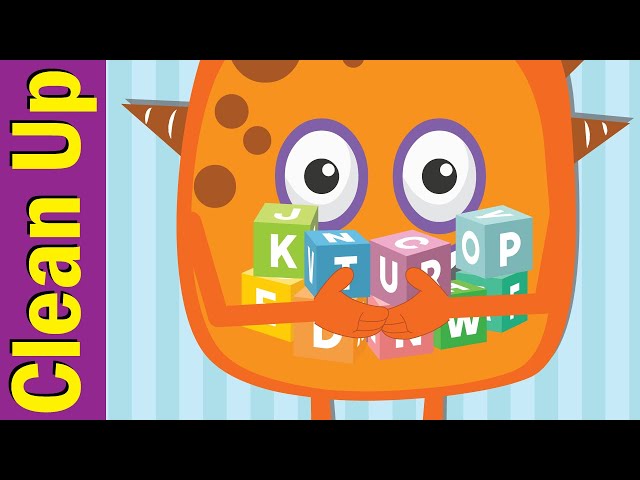 Let's Clean Up Song | Clean Up Song for Kindergarten | Fun Kids English