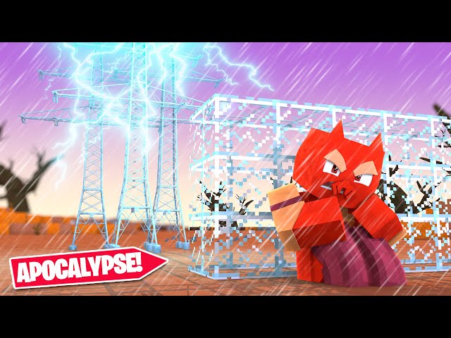 Dangerous Lightning EXPERIMENT! (Minecraft Apocalypse)