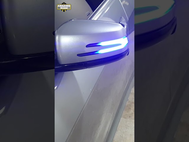 Sequential Dynamic Turn Signal LED Panel for your MERCEDES #shorts #amazingroadtv