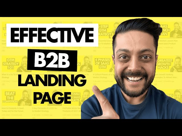 B2B Landing Page: 3 Mistakes You're Making
