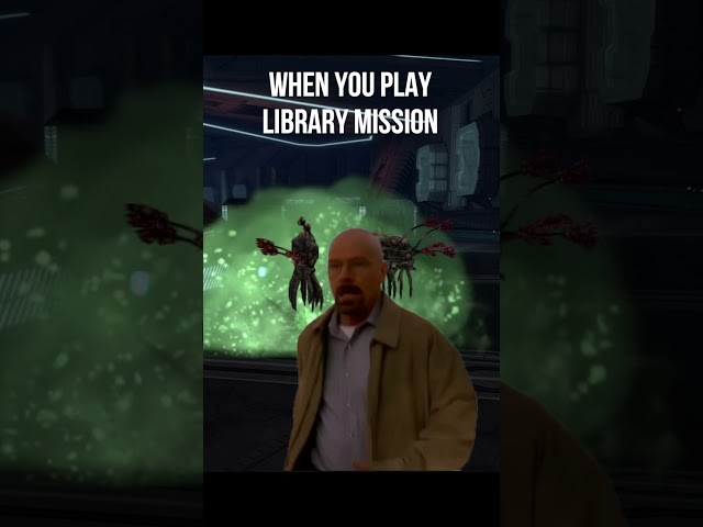 Master Chief at The Library be like