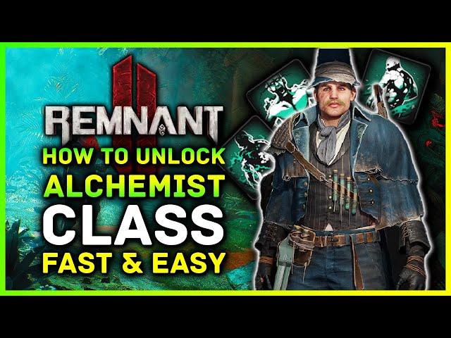 Remnant 2 - How To Unlock The Alchemist  Class! Insane Buff Support Class   Secret Archetype Class