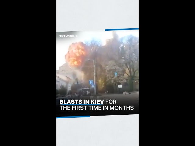 Russian rockets hit Ukrainian capital Kiev