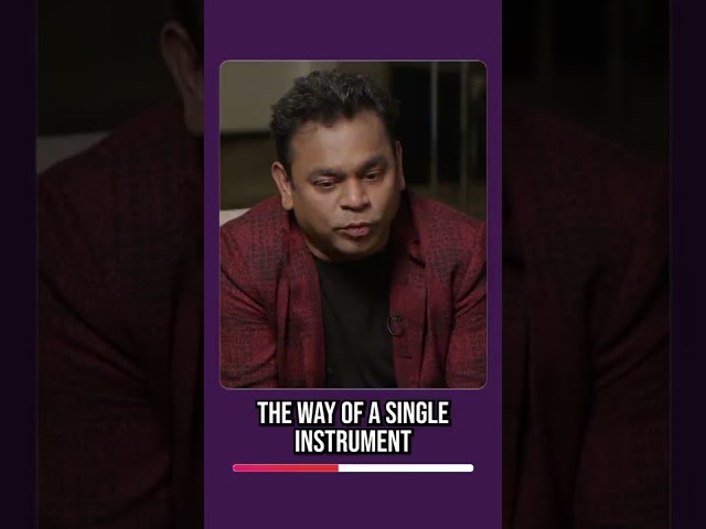 Will Musicians Have Jobs In The Future? A.R. Rahman Answers #shorts