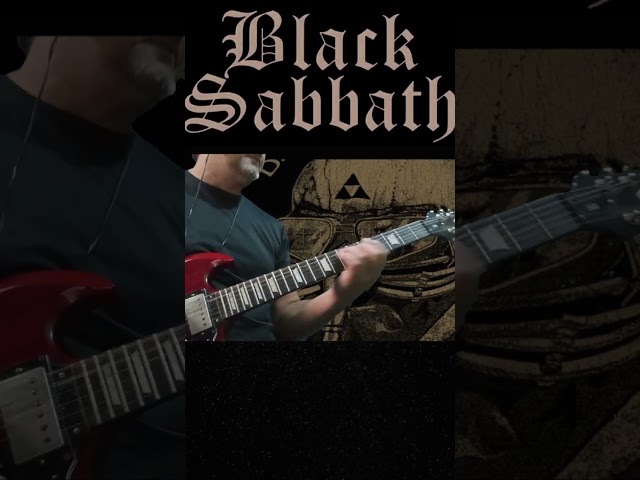 Black Sabbath Iron Man #rock #classicrock #guitarcover #guitar #blacksabbath