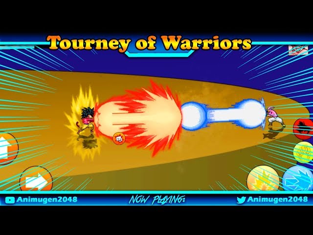 💛 Tournament OF warrior APK #4 💛 Random Battle Goku Master All Transformation | Animugen2048 #FHD
