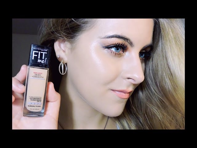 $5 GORGEOUS FOUNDATION! Maybelline Fit Me Dewy + Smooth!