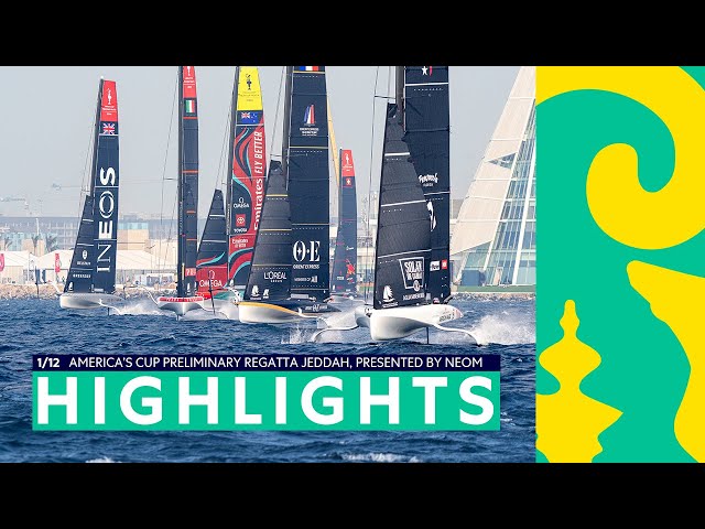 Race Day Two Highlights - America's Cup Preliminary Regatta Jeddah, Presented by NEOM