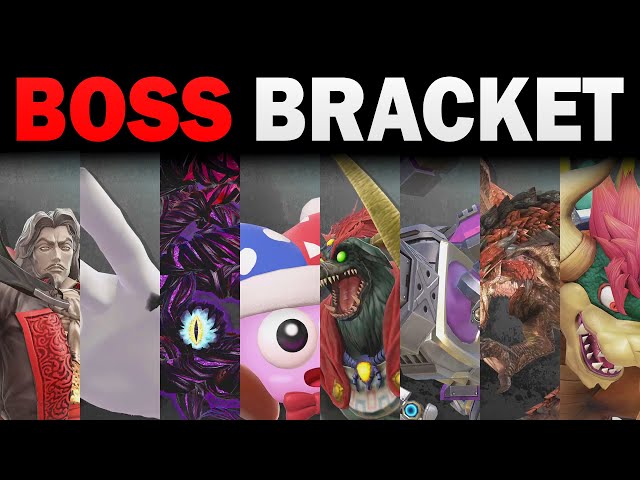 We Let ALL BOSSES Fight Each Other in a CPU BRACKET!