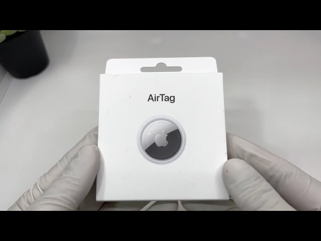 ASMR | Apple AirTags Unboxing | How to Connect with iPhone?