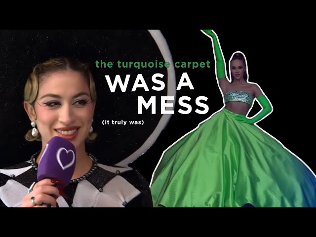 The Turquoise Carpet Was A Mess | Eurovision 2023 Crack