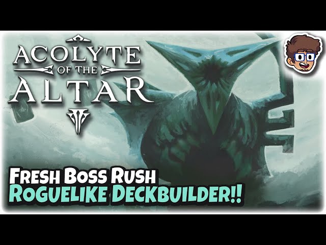 FRESH Boss Rush Roguelike Deckbuilder! | Let's Try Acolyte of the Altar