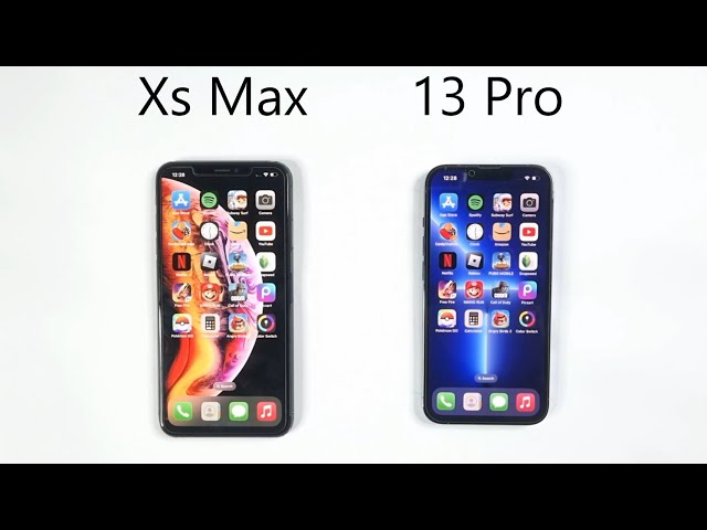 iPhone Xs Max vs iPhone 13 Pro - SPEED TEST!