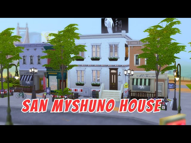 City House Build in San Myshuno! Sims 4