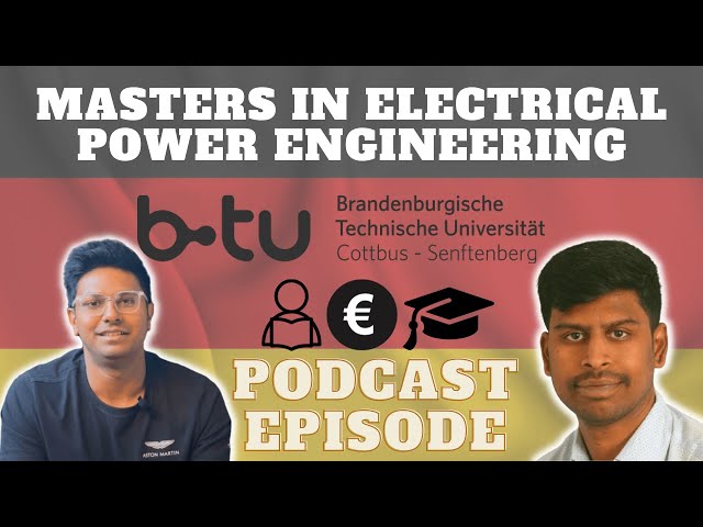 Masters In Electrical Power Engineering BTU Cottbus Germany | Scope, Fees, Cost | Masters in Germany