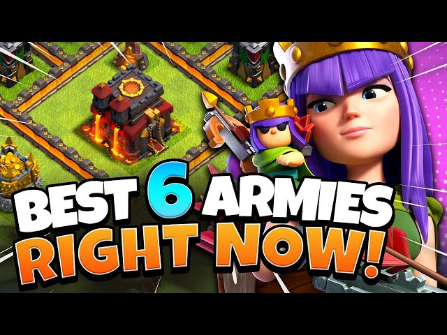 Top 6 TH10 Attack Strategies WITHOUT Siege Machines (Clash of Clans)