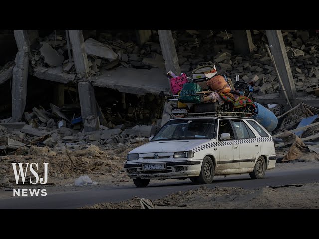 Residents Flee Rafah as Israeli Military Operation Intensifies | WSJ News