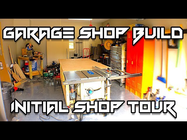 The Garage Shop Build // Shop Tour (Before)