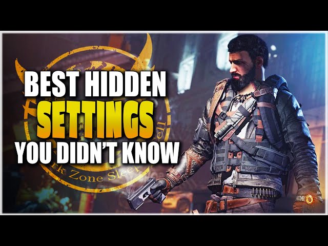 This are *BEST HIDDEN SETTINGS*, Secret TIPS & TRICKS you need to Know in The Division 2