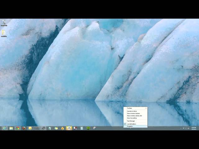 Windows 8: How to personalize the Taskbar