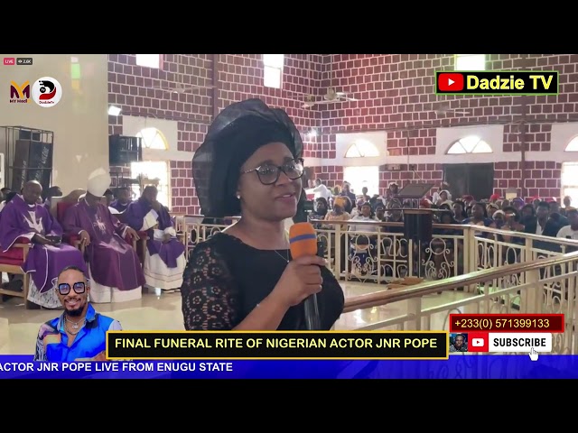 Jnr Pope Sister finally reveals why his brother did to Pour the libation at Buria Service and More