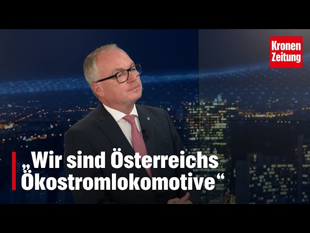 ÖVP-Landesrat Pernkopf: „Wir sind Österreichs Ökostromlokomotive“