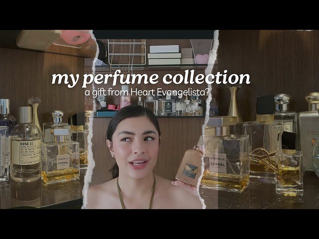 MY PERFUME COLLECTION | A GIFT FROM HEART EVANGELISTA