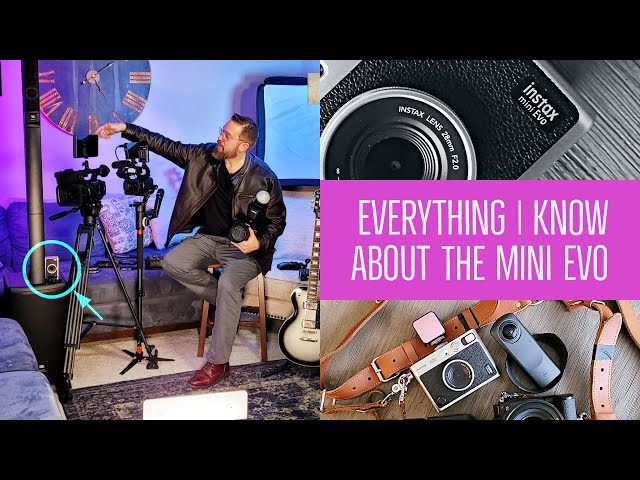 Everything I know about the Instax Mini Evo. Sharing my tips and Tricks with you.