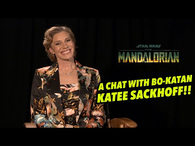 KATEE SACKHOFF Interview (The Mandalorian) - Who Wields The Darksaber? - Electric Playground
