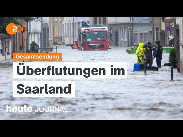 heute journal vom 17.05.2024 Überflutungen im Saarland, Boeing in der Krise, Coppola in Cannes