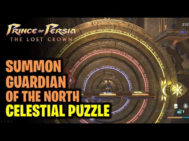Upper City Astronomical Clock Puzzle | The Celestial Guardians | Prince of Persia The Lost Crown