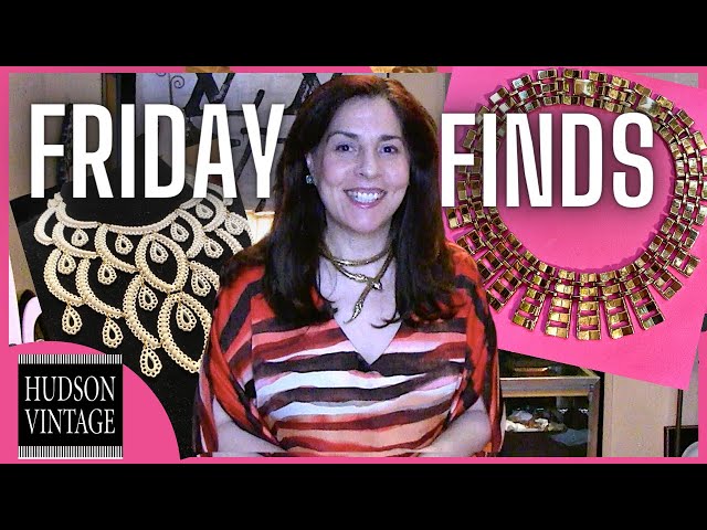 MONET Vintage Jewelry! ~ FRIDAY FINDS