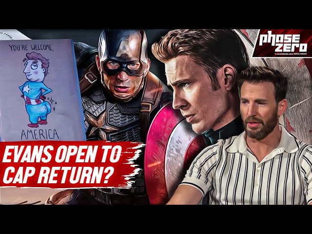 Chris Evans Open to CAPTAIN AMERICA RETURN under "Perfect" Conditions?! #Shorts