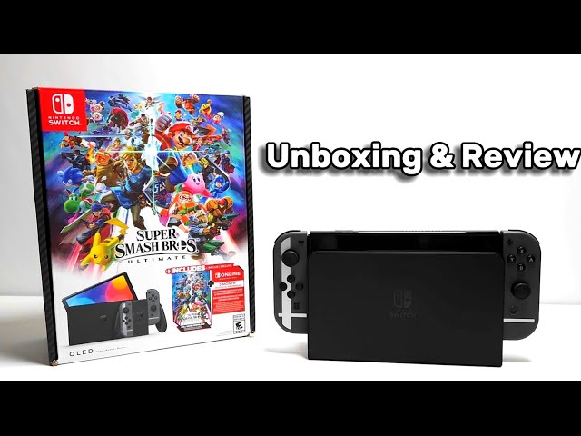 "Unboxing & Review! Nintendo Switch Super Smash Bros. Ultimate Bundle 🎮🔥"