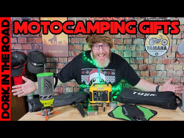 Holiday 2022 Moto Camping Gift Guide: Top 10 Ideas for the Motorcycle Camper (Or Any Camper, Really)