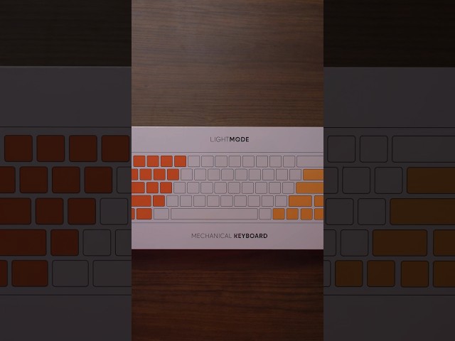 Unboxing The The Lightmode Keyboard From @aliabdaal 🙌🏽#mechanicalkeyboard #customkeycaps #asmr