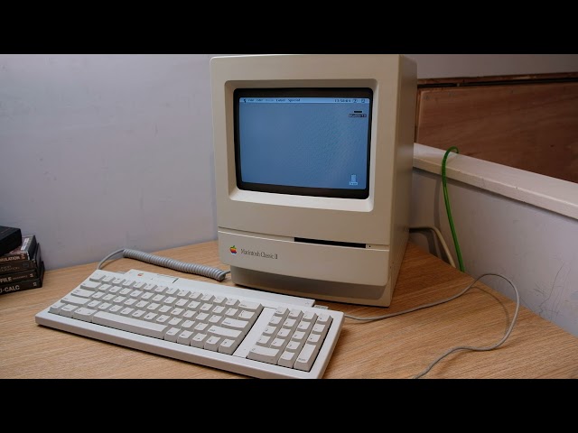 Mac Classic II - A New old toy for the Channel