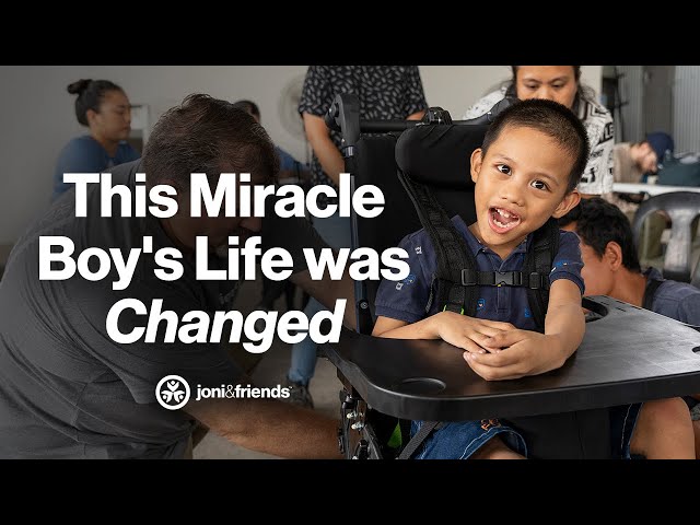 This Family's Life Was Changed When Their "Miracle Boy" Got a Wheelchair