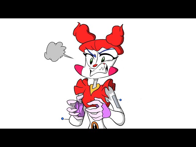 Angry Circus Baby Animation Test (WIP, short)
