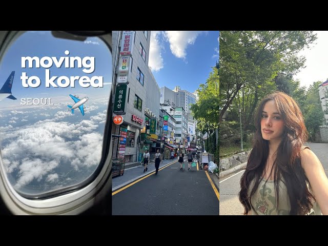 moving to KOREA🇰🇷 + my first few days in Seoul