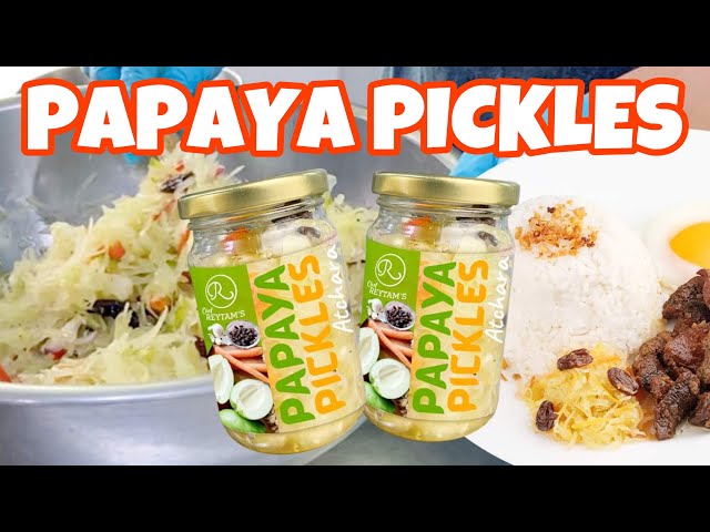 Papaya Pickles | Atchara|Easy Recipe