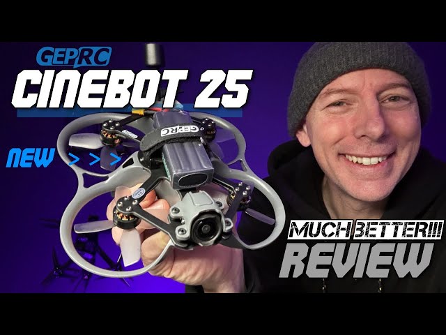 Geprc Cinebot25 Cinewhoop has so many upgrades! - Full Review