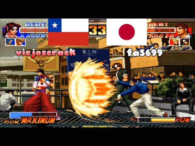 The King of Fighters '96 ➤ viejoscrack (Chile) vs fa5699 (Japan) kof96
