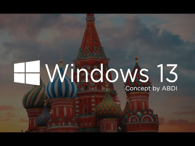 Windows 13 Premire Concept