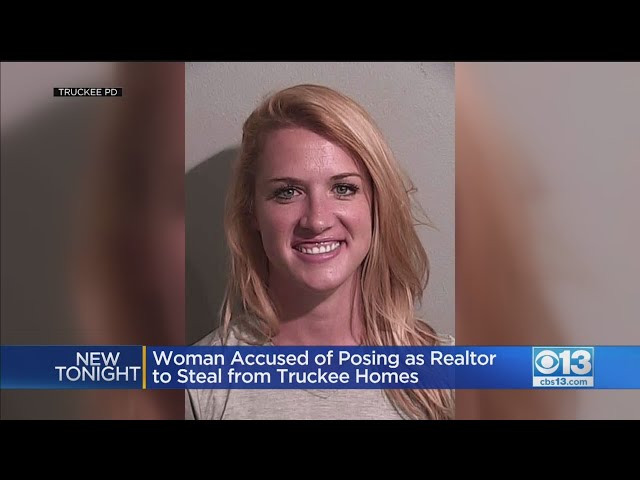 Woman Accused Of Posing As Realtor To Steal From Truckee Houses