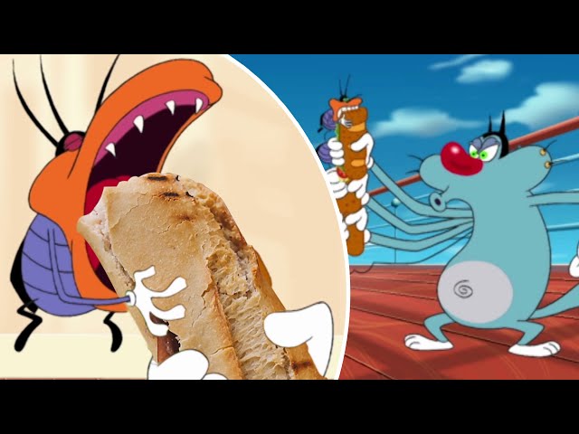 Oggy und die Kakerlaken | Sandwichdieb | Volledige aflevering in HD