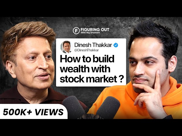 Stock Market, Money Making Secrets, Investment & Rich Life - Dinesh Thakkar | FO202 Raj Shamani
